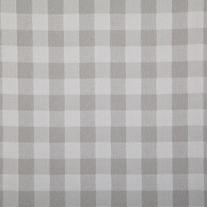 Pindler Gingham Grey Fabric 7458