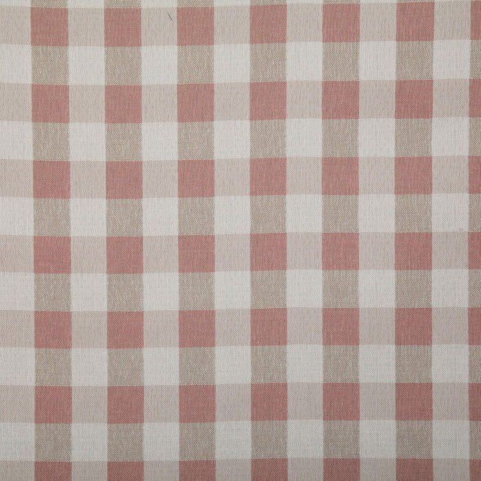 Pindler Gingham Pink Fabric 7458