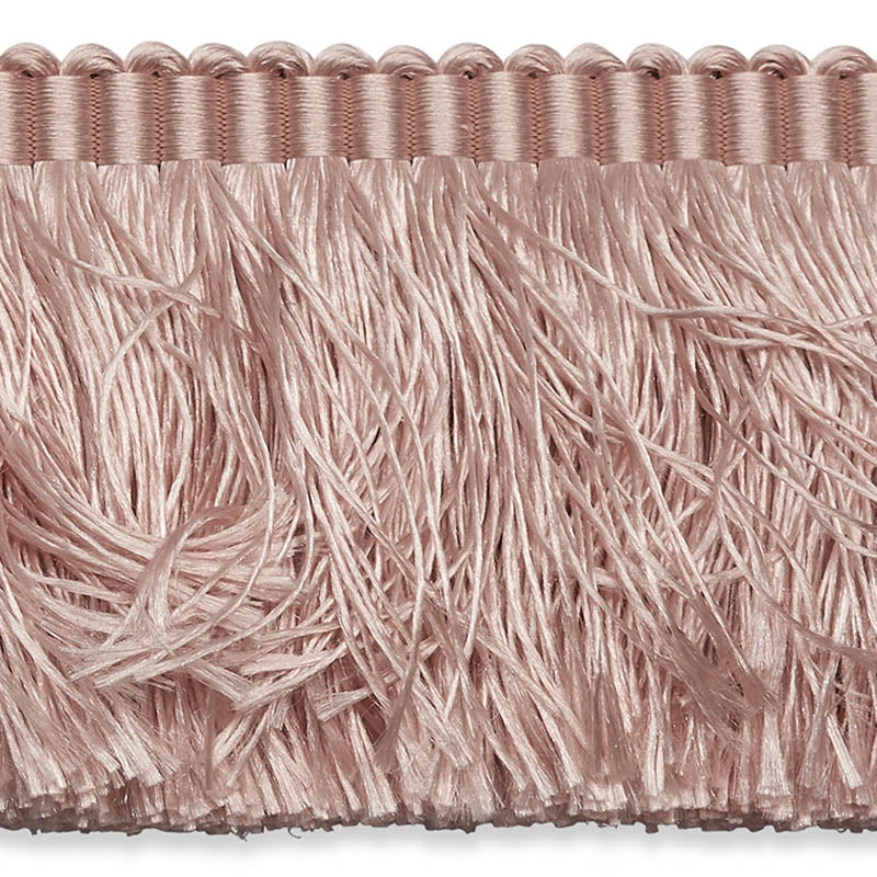 Schumacher Francois Silk Brush Fringe Blush Trim 74596