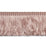 Schumacher Francois Silk Brush Fringe Blush Trim Sample 74596