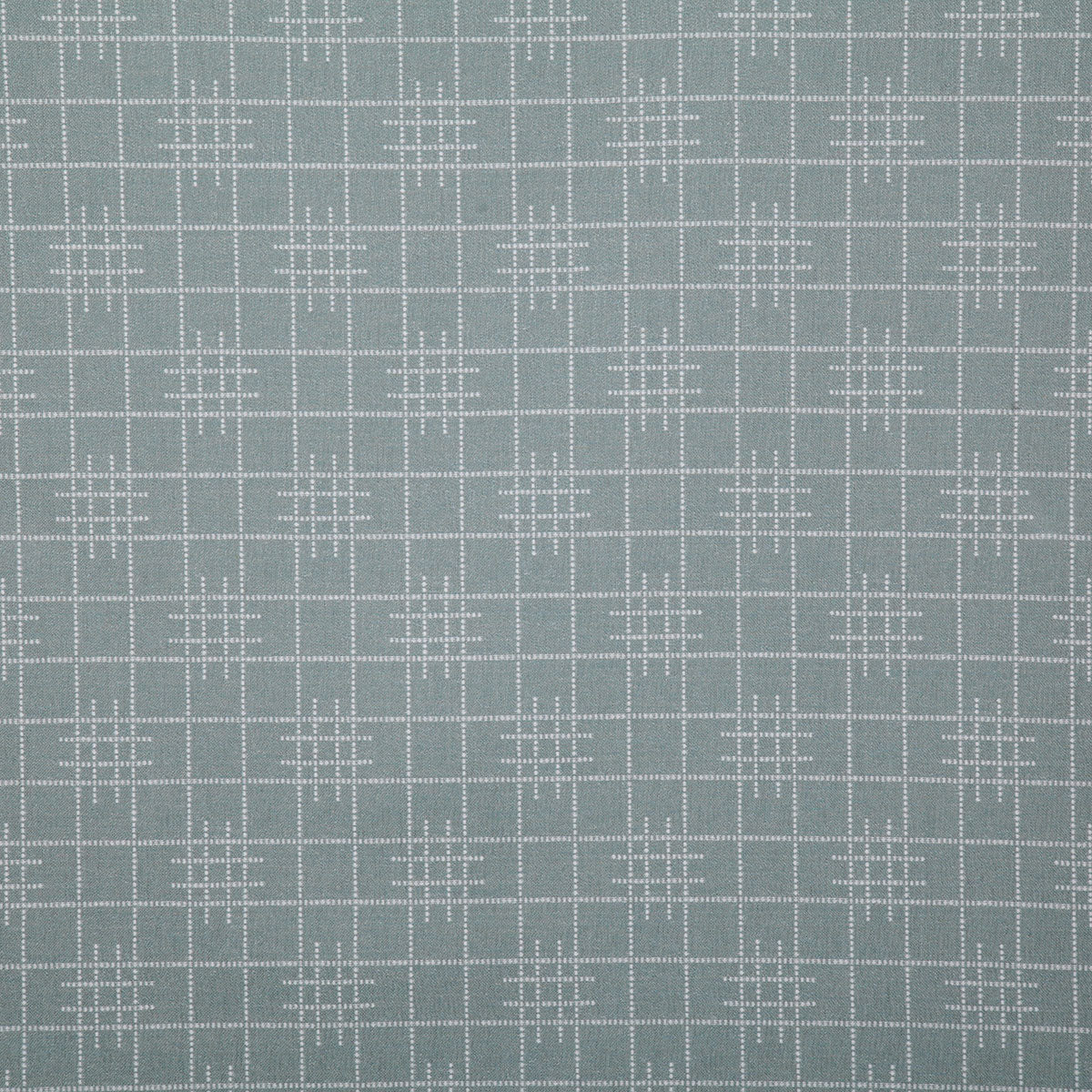 Pindler Gridlock Aqua Fabric 7459