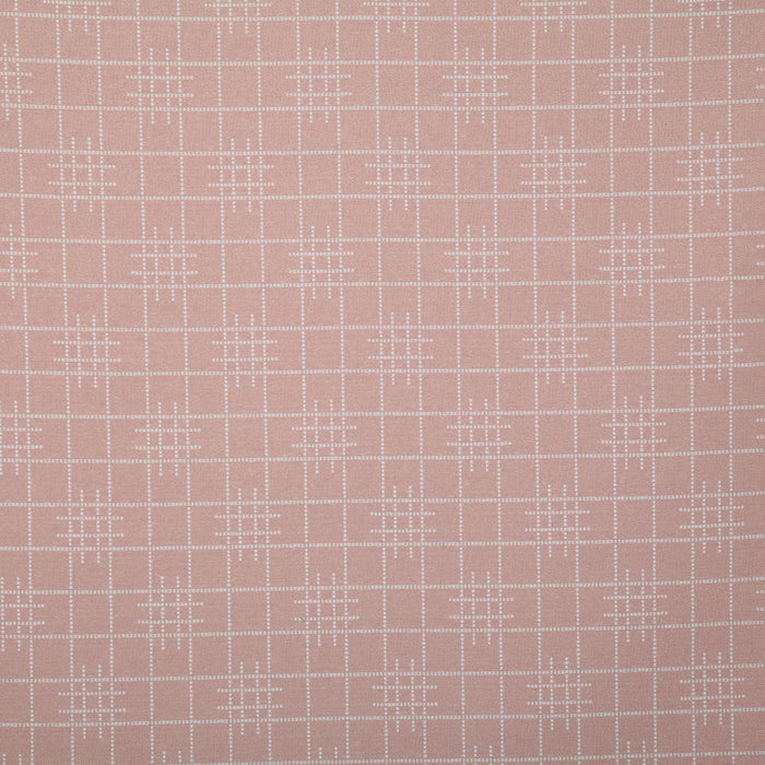 Pindler Gridlock Pink Fabric 7459