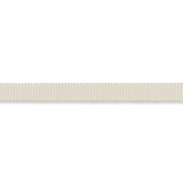 Schumacher Pierre Silk Gimp Narrow Ivory Trim Sample 74640