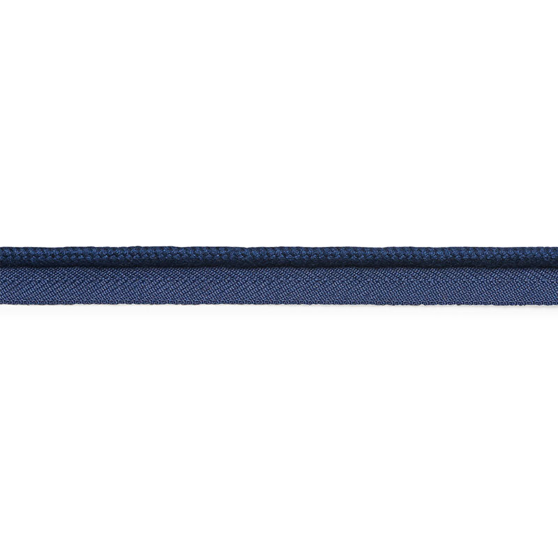 Schumacher Cedric Cotton Lip Cord Medium Navy Trim 74784