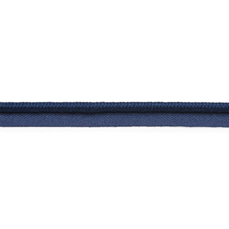 Schumacher Cedric Cotton Lip Cord Wide Navy Trim 74804