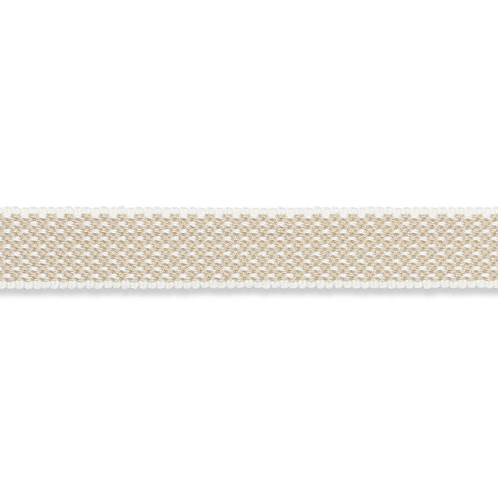 Schumacher Winston Cotton Braid Narrow Linen Trim Sample 74840