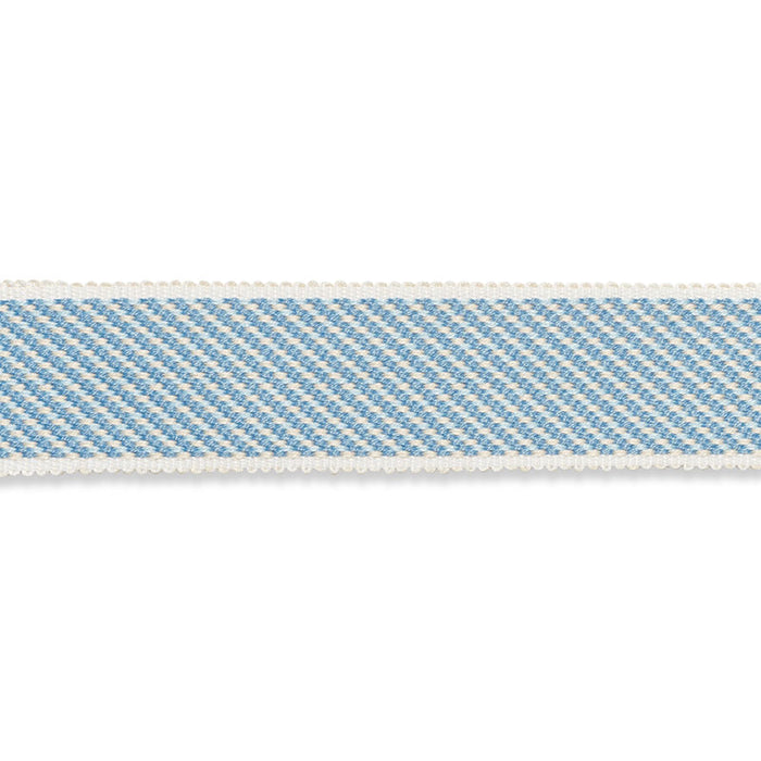 Schumacher Winston Cotton Braid Medium Sky Trim 74862