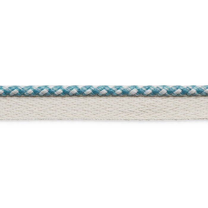 Schumacher Keaton Lip Cord Indoor/Outdoor Ocean Trim 74902