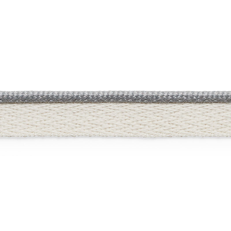 Schumacher Coleman Lip Cord Grey Trim 74922