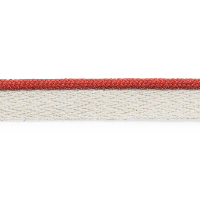 Schumacher Coleman Lip Cord Red Trim 74928