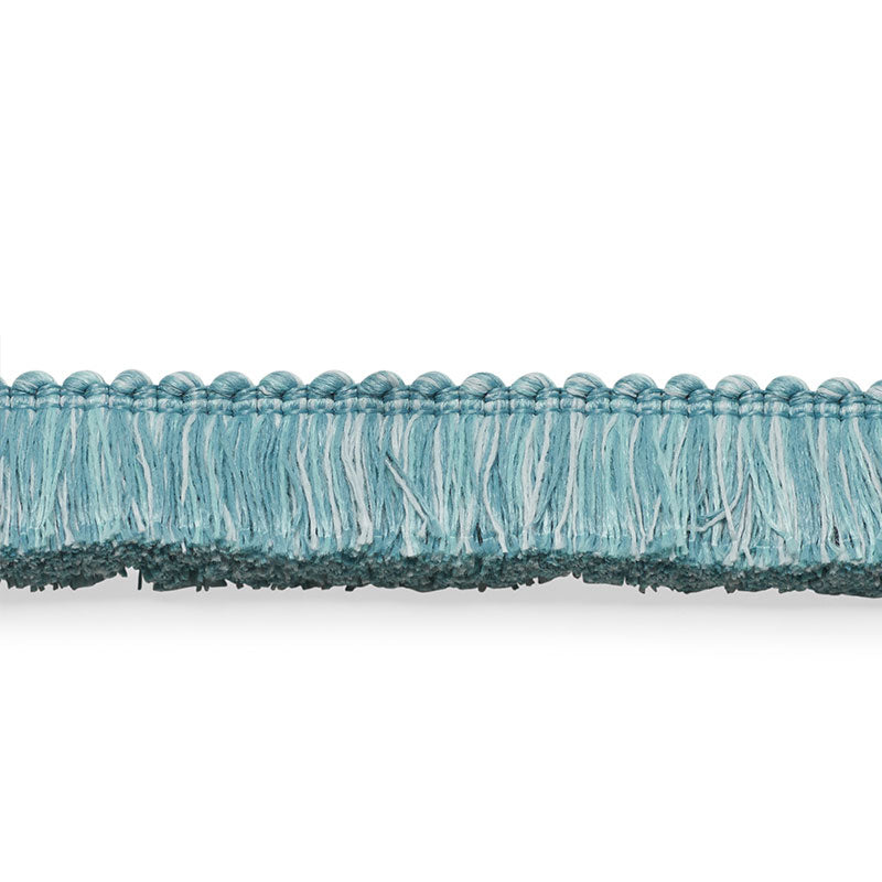 Schumacher Meyer Brush Fringe Ocean Trim 74944