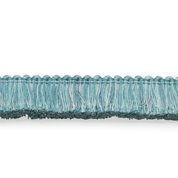 Schumacher Meyer Brush Fringe Ocean Trim Sample 74944