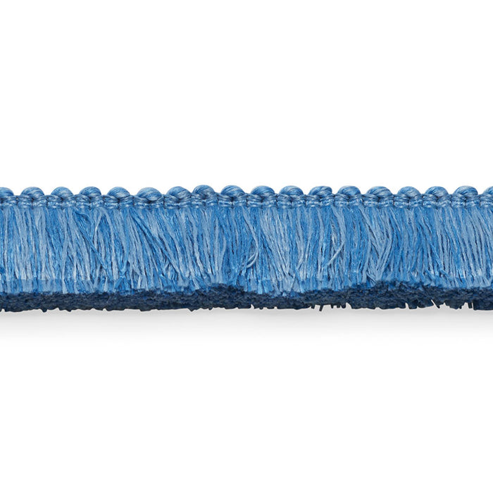 Schumacher Meyer Brush Fringe Delft Trim Sample 74945