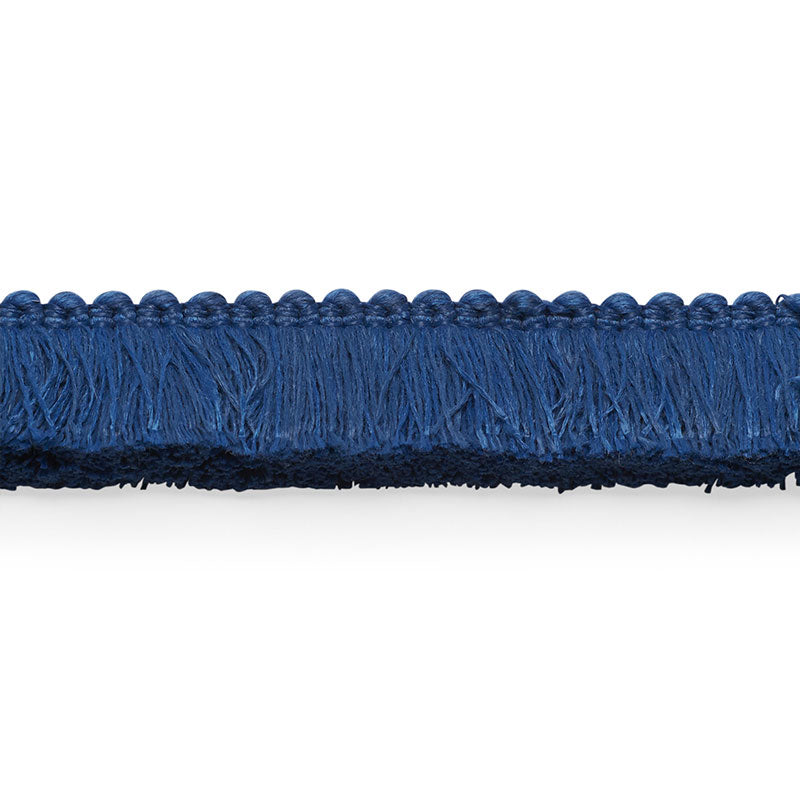 Schumacher Meyer Brush Fringe Navy Trim 74946