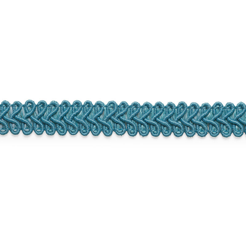 Schumacher Astor Braid Indoor/Outdoor Ocean Trim 74962