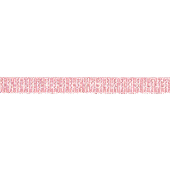 Schumacher Narrow Faille Tape Blush Trim Sample 74993