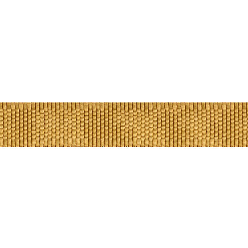 Schumacher Medium Faille Tape Gold Trim 75015