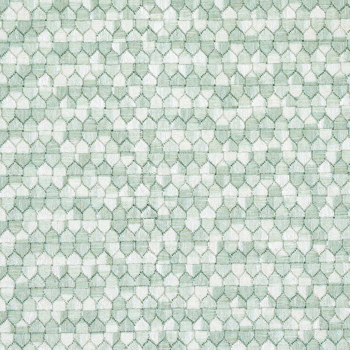 Schumacher Ivins Embroidery Mineral Fabric 75122