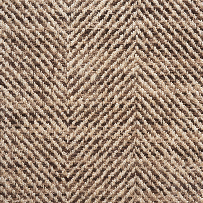 Schumacher Caro Herringbone Natural Fabric Sample 75140