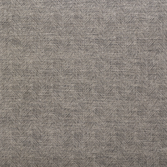 Schumacher Caro Herringbone Charcoal Fabric Sample 75141