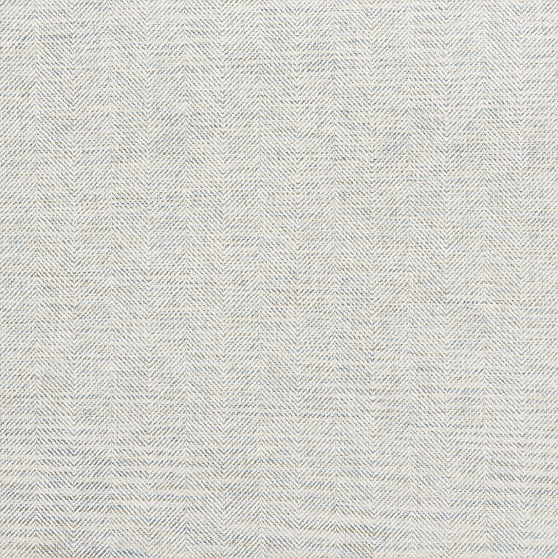 Schumacher Caro Herringbone Sky Fabric Sample 75143