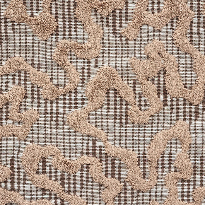 Schumacher Janis Velvet Brown Fabric 75221