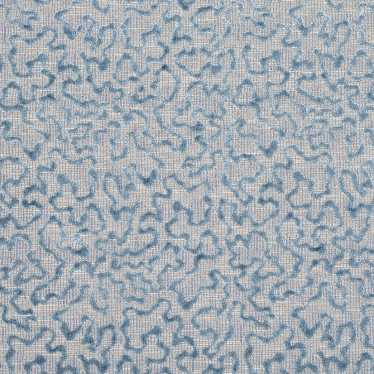 Schumacher Janis Velvet Moonstone Fabric 75223