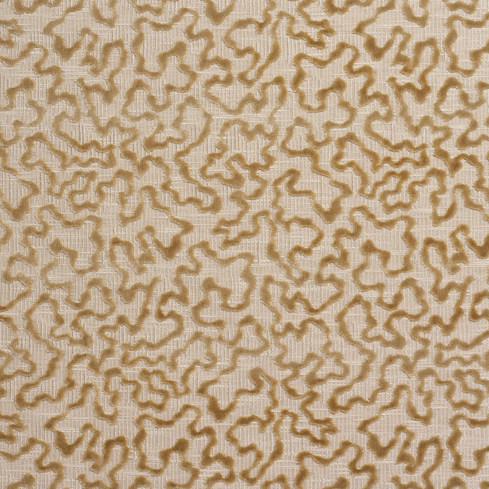 Schumacher Janis Velvet Champagne Fabric Sample 75224