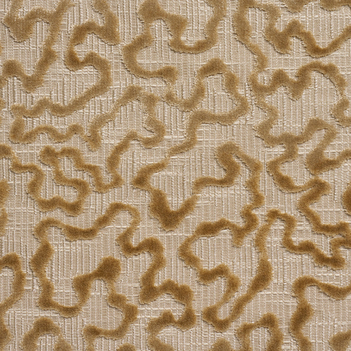 Schumacher Janis Velvet Champagne Fabric 75224