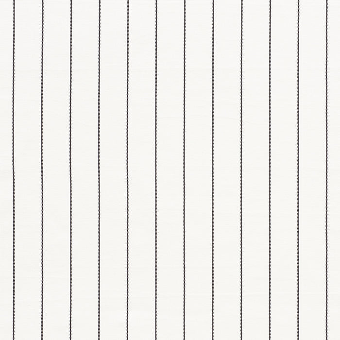 Schumacher Cavett Stripe Charcoal Fabric 75251