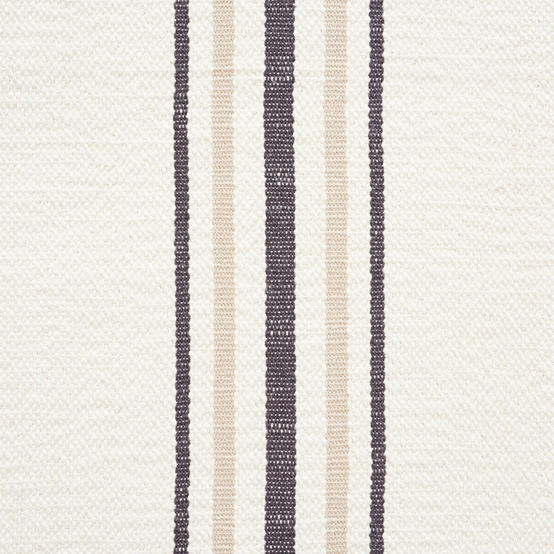 Schumacher Scarset Stripe Neutral Fabric 75263