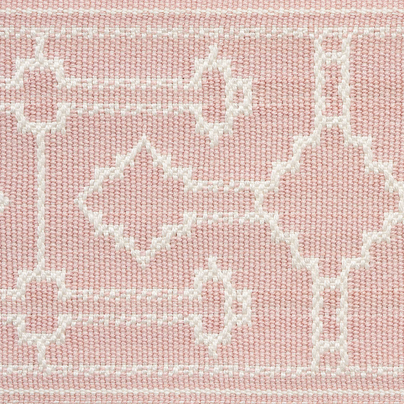 Schumacher Filbert Tape Blush Trim 75280