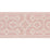 Schumacher Filbert Tape Blush Trim Sample 75280