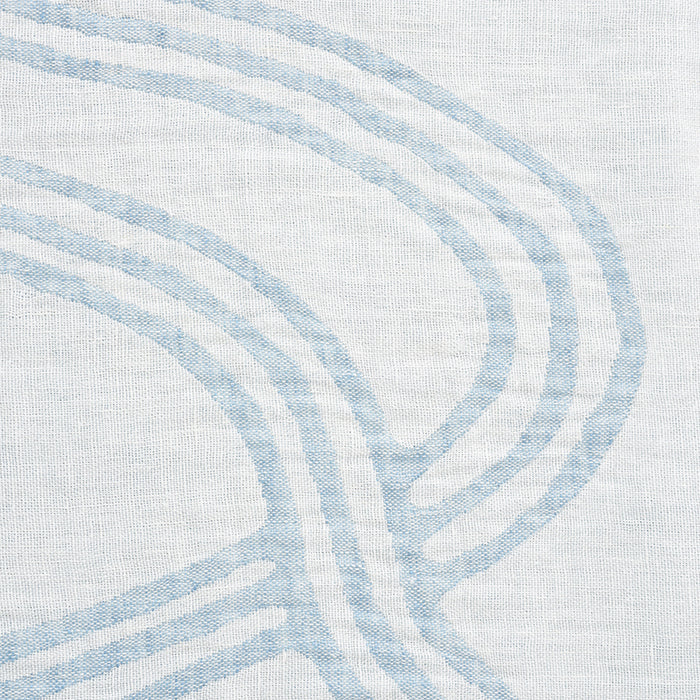 Schumacher Seabury Casement Light Blue Fabric Sample 75290