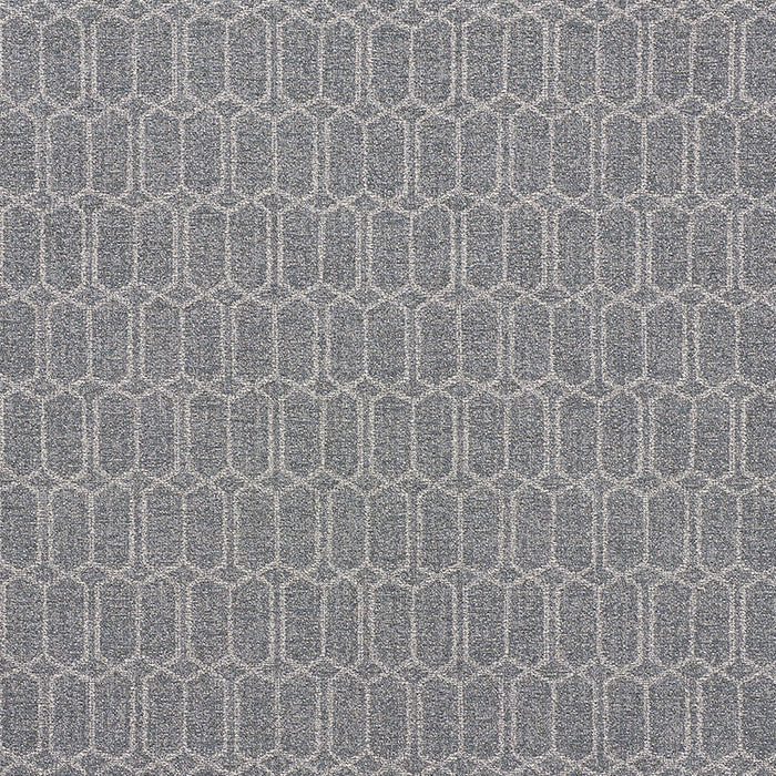 Schumacher Modern Trellis Outdoor Slate Fabric Sample 75400