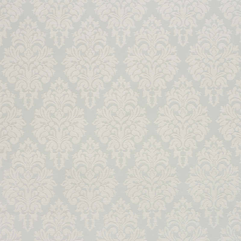 Schumacher Dauphine Damask Indoor/Outdoor Mineral Fabric 75412