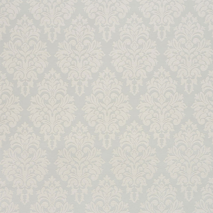 Schumacher Dauphine Damask Indoor/Outdoor Mineral Fabric Sample 75412