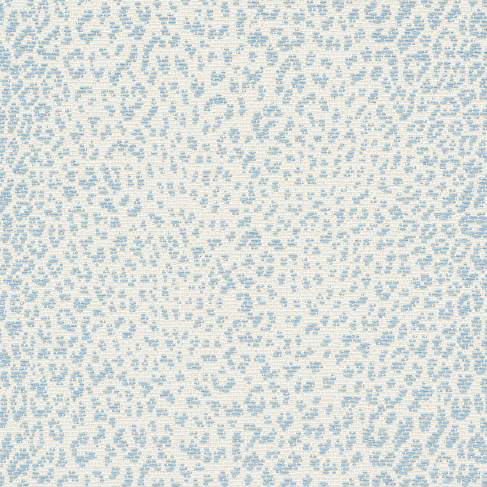 Schumacher Mini Leopard Outdoor Sky Fabric 75432