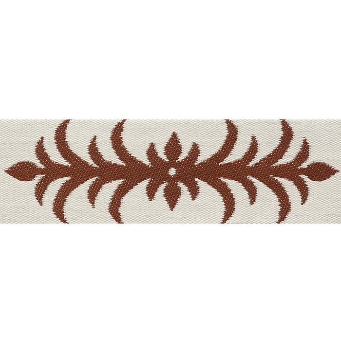 Schumacher Acanthus Tape Nutmeg Trim Sample 75440