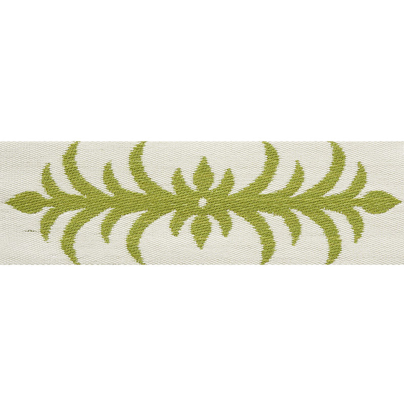 Schumacher Acanthus Tape Moss Trim 75442