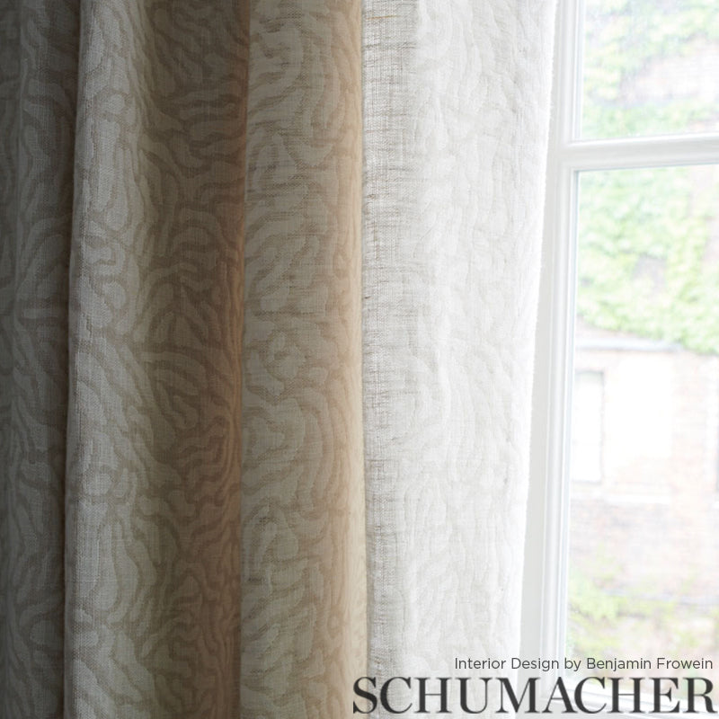 Schumacher Cora Double Face Casement Linen Fabric 75520