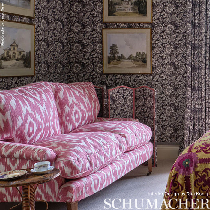 Schumacher Dorset Azalea Fabric 75550