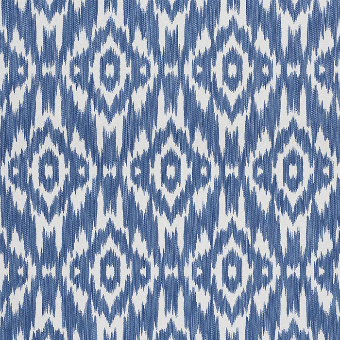 Schumacher Dorset Indigo Fabric Sample 75553