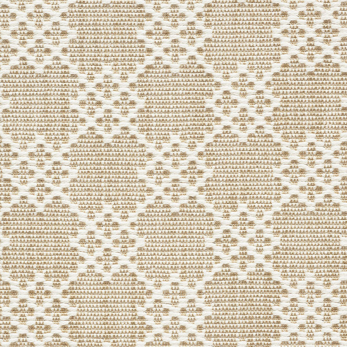 Schumacher Albert Fret Natural Fabric 75560