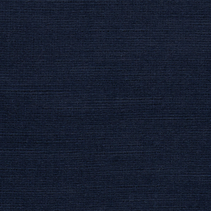 Schumacher Antique Linen Velvet II Midnight Fabric 75700