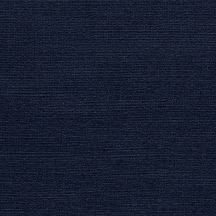 Schumacher Antique Linen Velvet II Midnight Fabric 75700