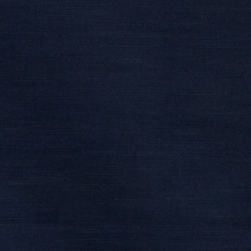 Schumacher Antique Linen Velvet II Midnight Fabric 75700