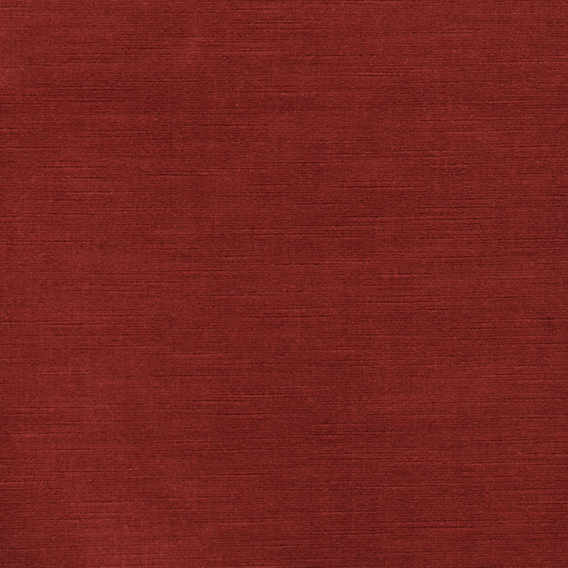 Schumacher Antique Linen Velvet II Russet Fabric 75707