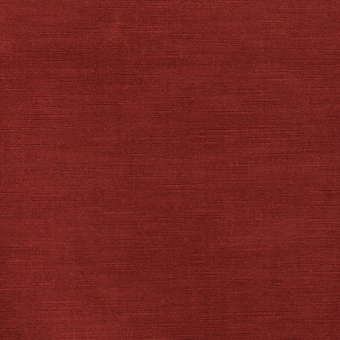 Schumacher Antique Linen Velvet II Russet Fabric 75707