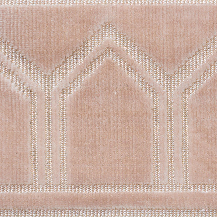 Schumacher Vizier Velvet Tape Blush Trim Sample 75733